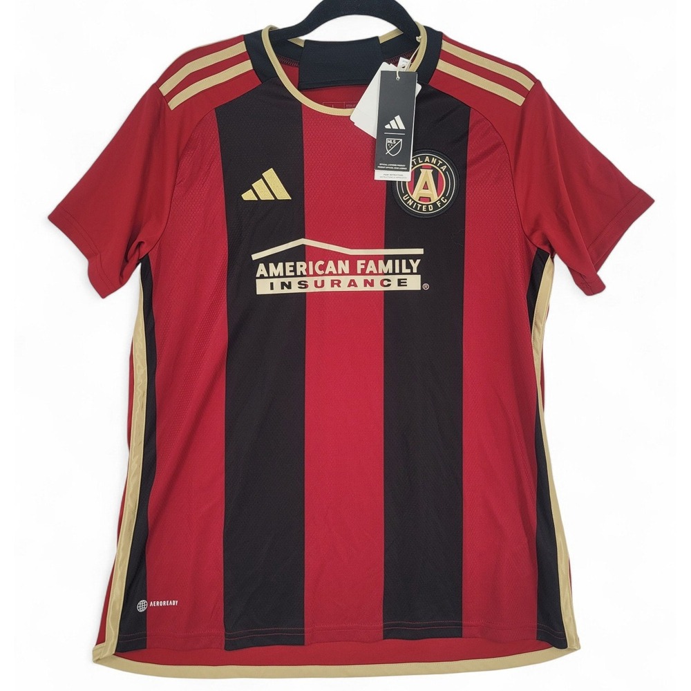 Adidas Atlanta United Soccer Jersey Women's L NWT AEROREADY MLS Sportswear‎